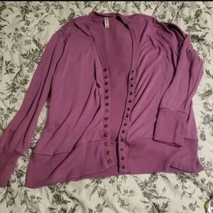 Zenana outfitters snap button cardigan 1x